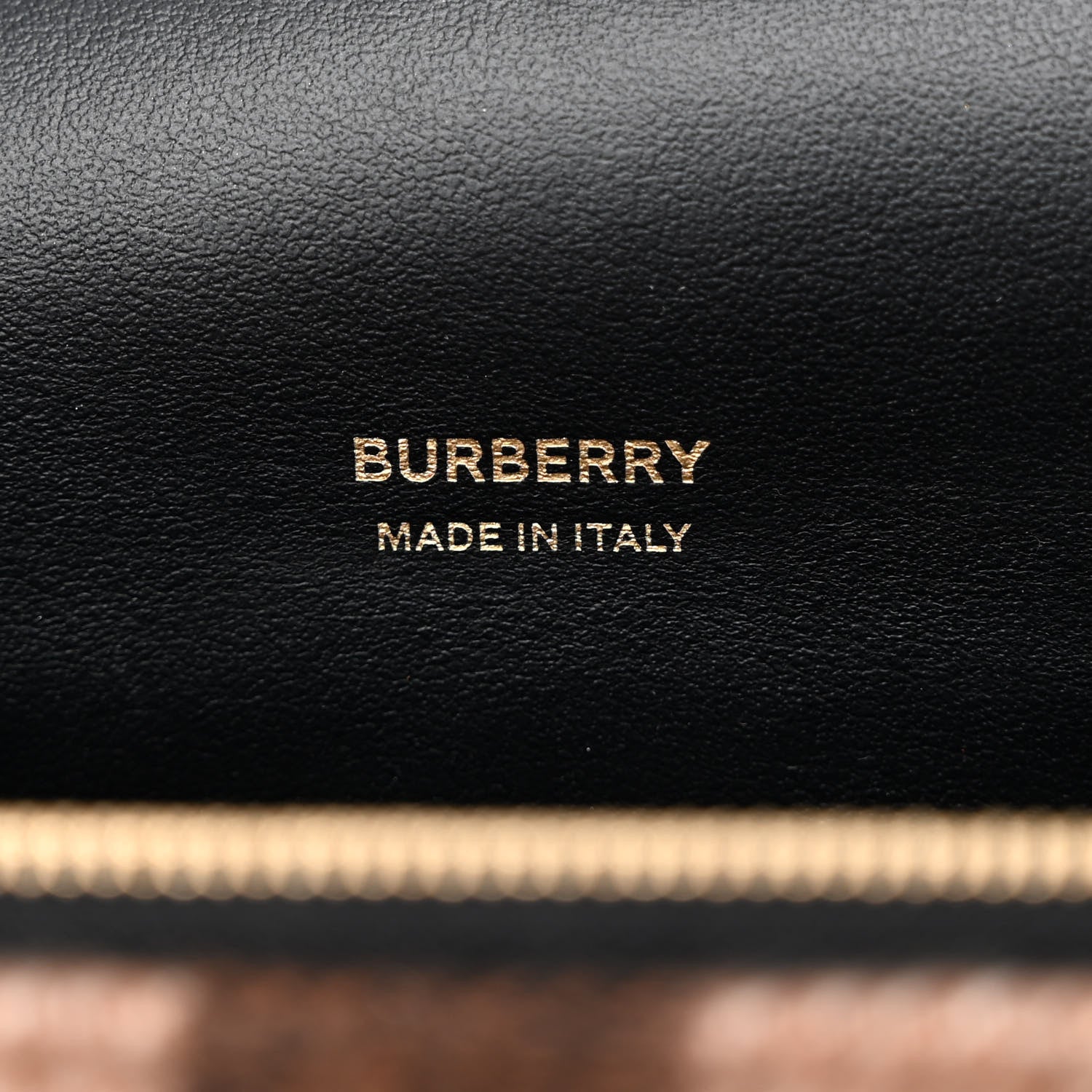 Burberry Cashmere Hackberry Check Note Medium Crossbody Bag Brown 6 of 9