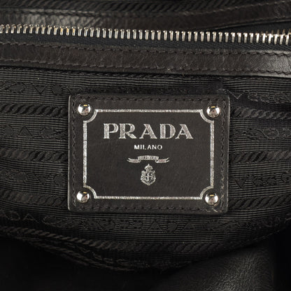 Prada Soft Calf Satchel Nero Black 7 of 10