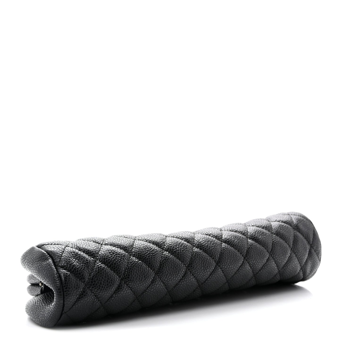 Caviar Quilted Timeless Clutch Black