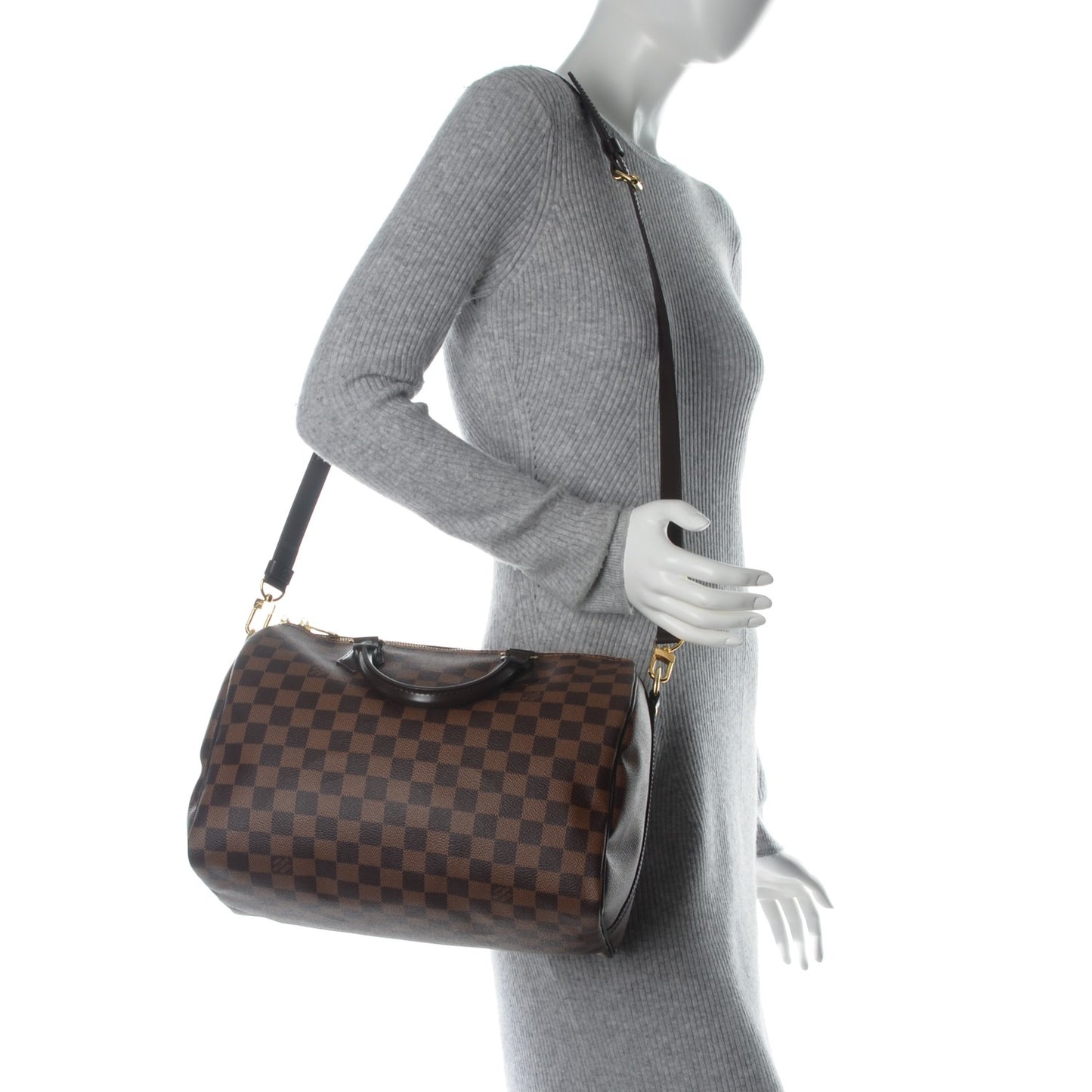 Damier Ebene Speedy Bandouliere 30