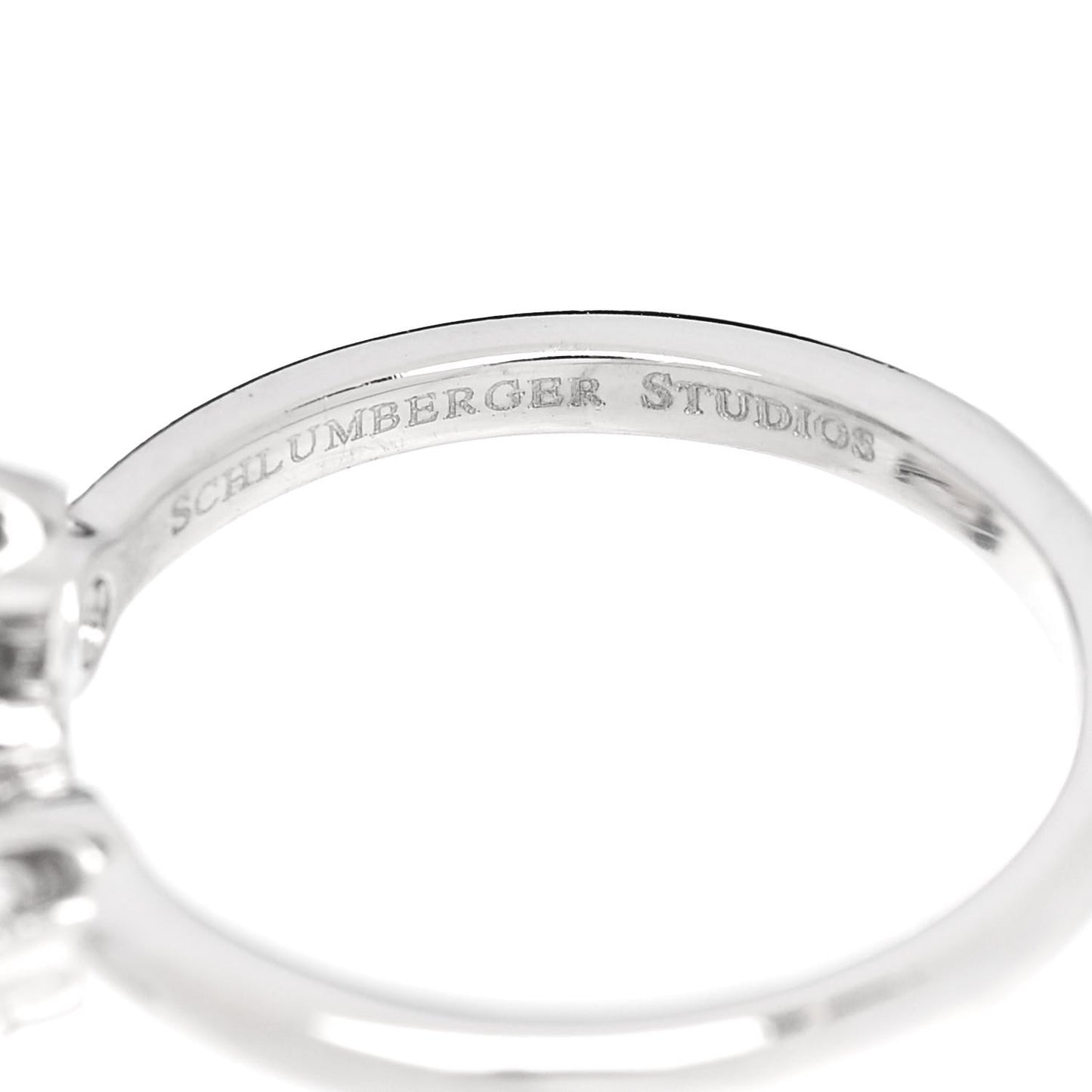 Platinum Diamond Schlumberger Lynn Ring 49 4.75
