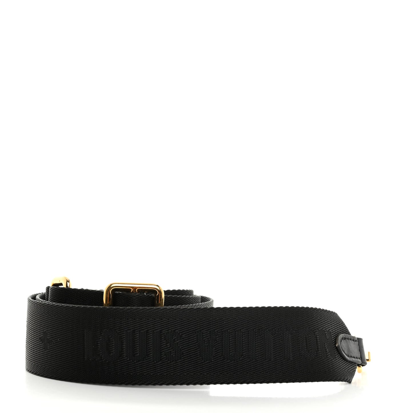 Nylon Petite Malle Souple Shoulder Strap Black