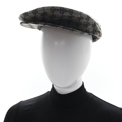 Gucci Monogram Flat Cap XL Navy 2 of 10