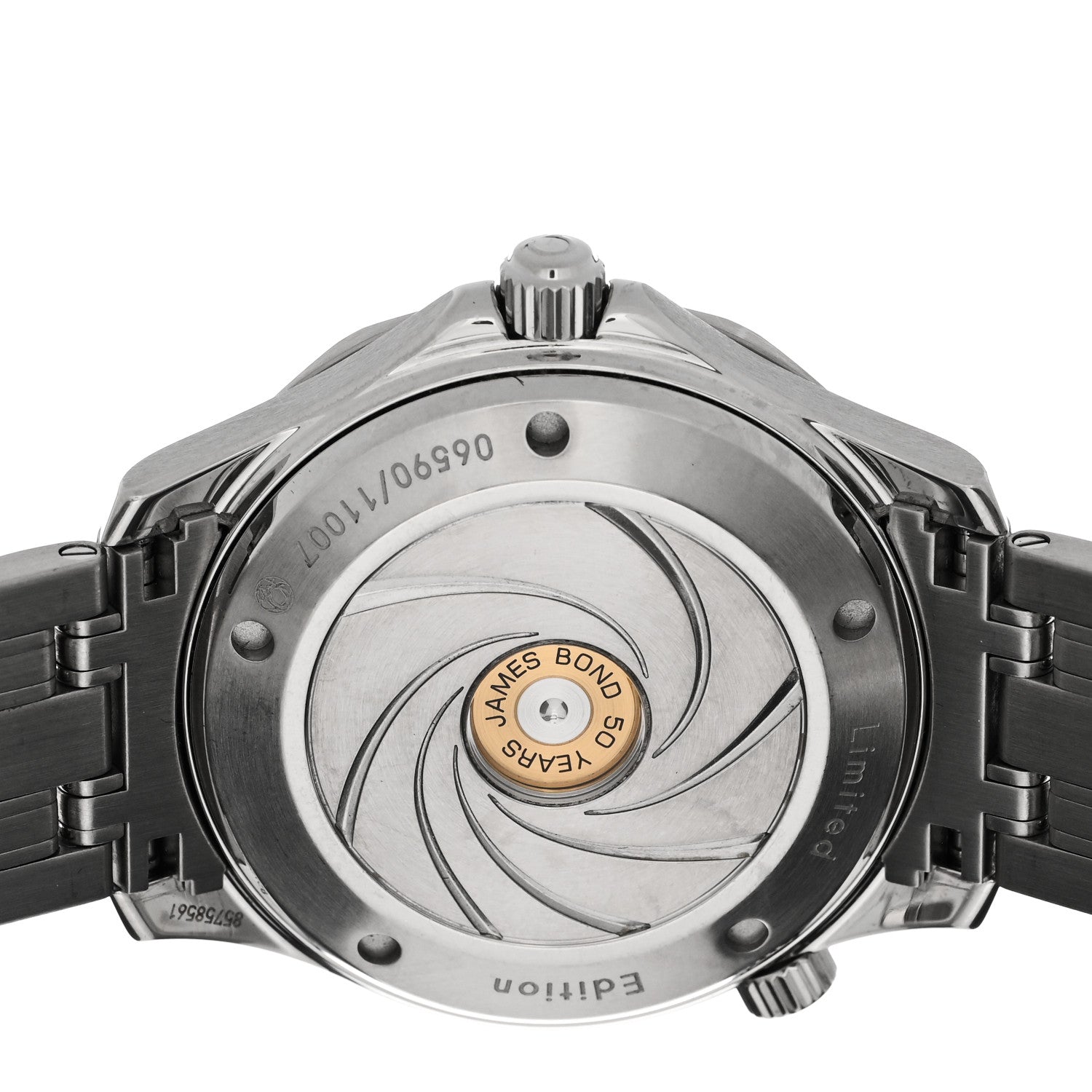 Omega Stainless Steel 41mm Seamaster 007 50th Anniversary Automatic Watch Black 212.30.41.20.01.005 4 of 5