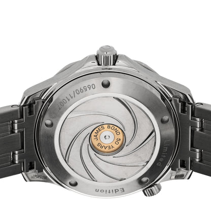 Omega Stainless Steel 41mm Seamaster 007 50th Anniversary Automatic Watch Black 212.30.41.20.01.005 4 of 5