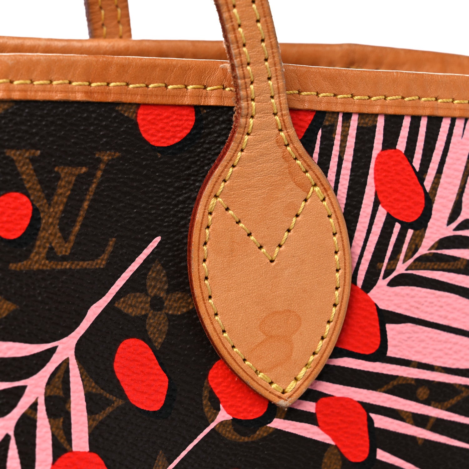 Louis Vuitton Monogram Jungle Dots Neo Neverfull MM Sugar Pink Poppy 13 of 17