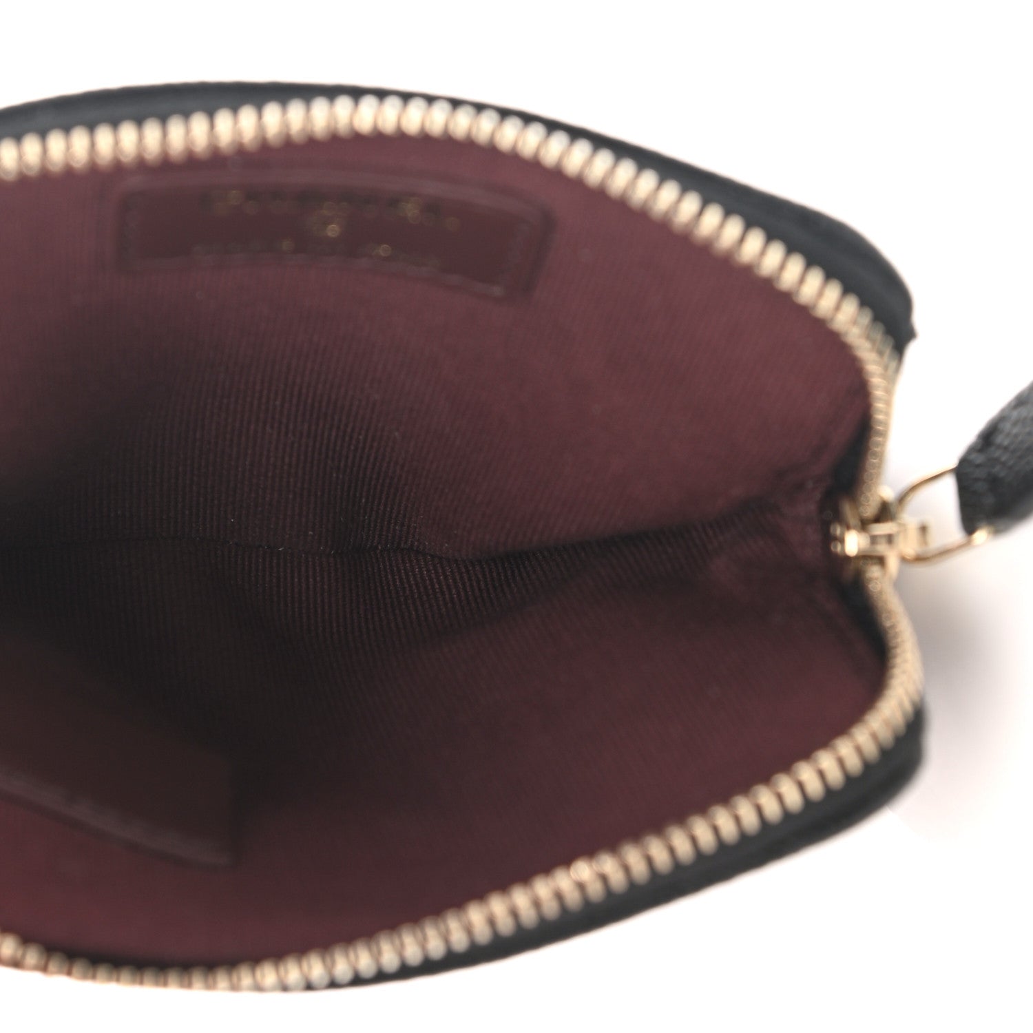 Chanel Caviar Quilted Zip Card Holder Wallet Black 5 of 8