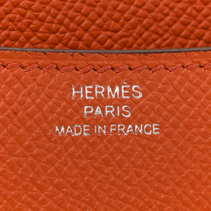 Hermes Epsom Enamel Constance 18 Terre Battue Rose Confetti 7 of 13
