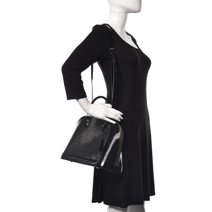 Louis Vuitton Electric Epi Alma MM Black 2 of 9