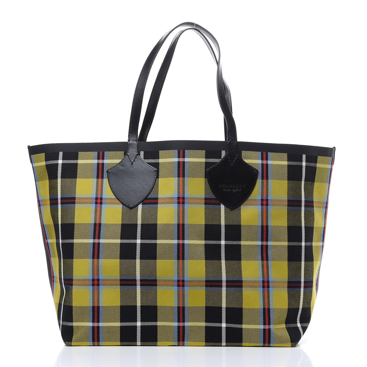 Burberry Vintage Check Extra Large The Giant Reversible Tote Antique Yellow 4 of 21