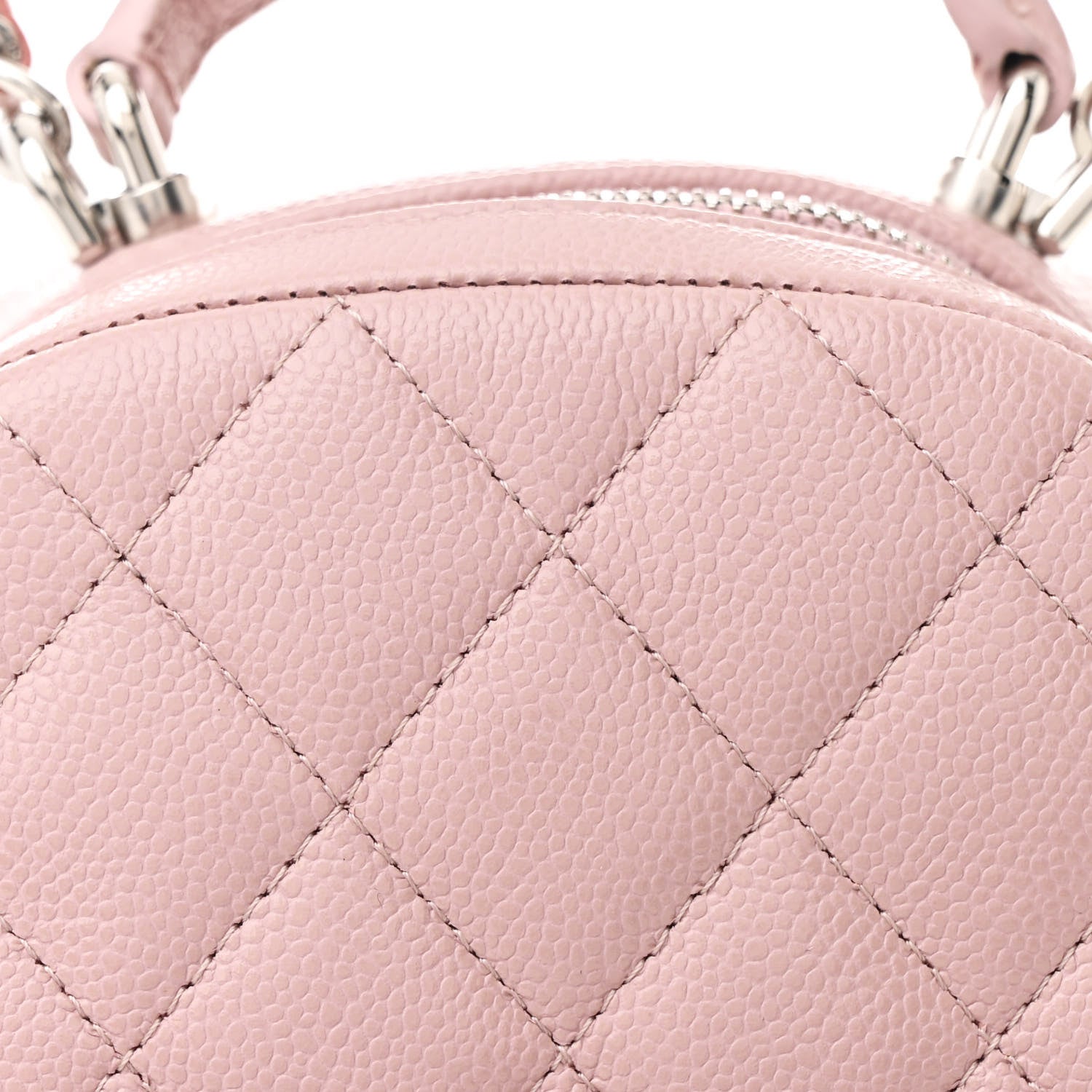 Chanel Caviar Quilted CC Mini Classic Backpack Pink 8 of 11