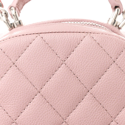 Chanel Caviar Quilted CC Mini Classic Backpack Pink 8 of 11