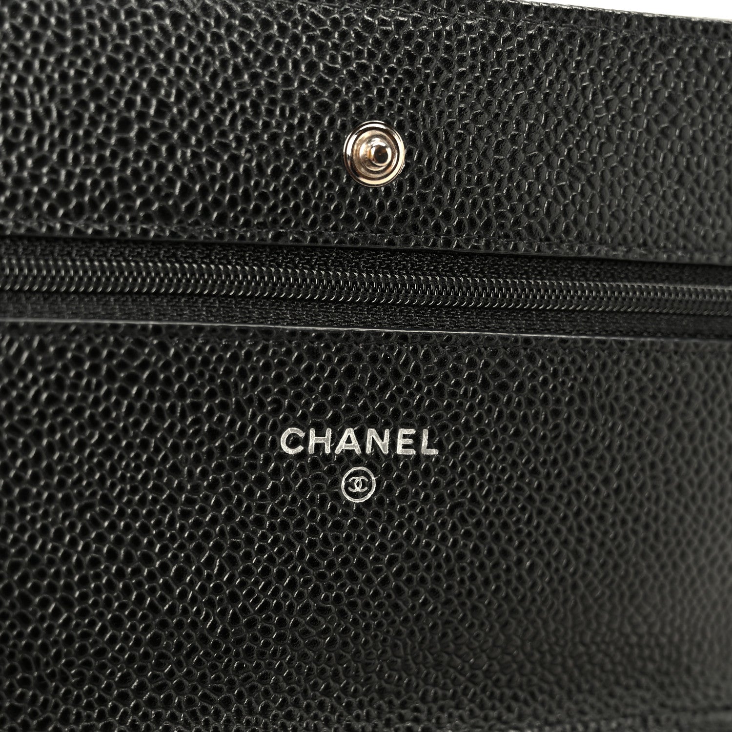 Chanel Caviar Quilted Wallet on Chain WOC Black 5 of 11