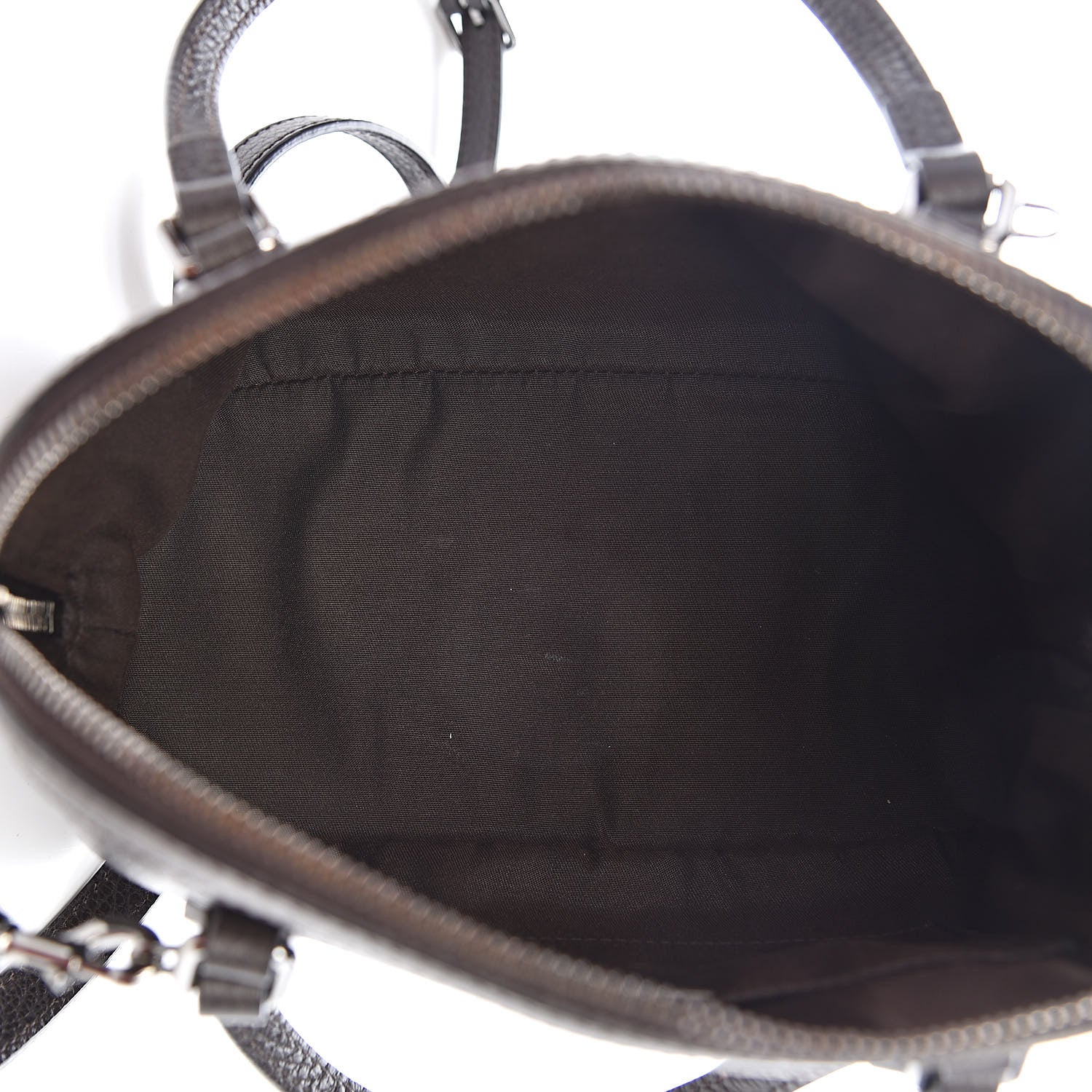 Gucci Dollar Calfskin Small GG Charm Dome Bag Brown 5 of 11
