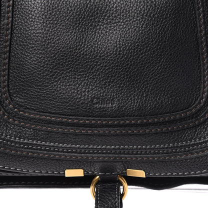 Chloe Calfskin Medium Marcie Satchel Black 10 of 10