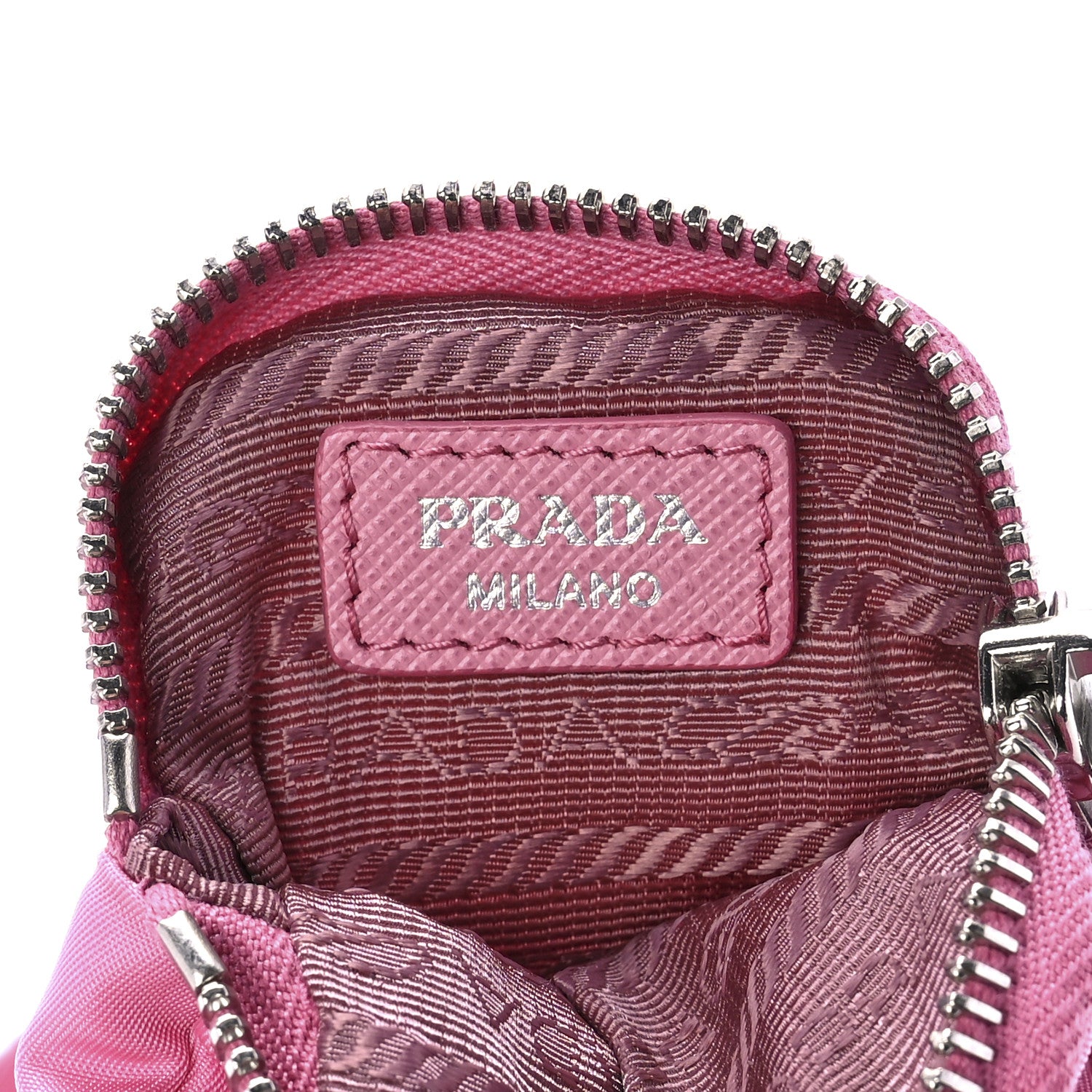 Prada Nylon Re-Edition 2005 Shoulder Bag Begonia 10 of 12