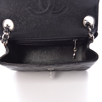Chanel Caviar Quilted Mini Square Flap Black 5 of 12