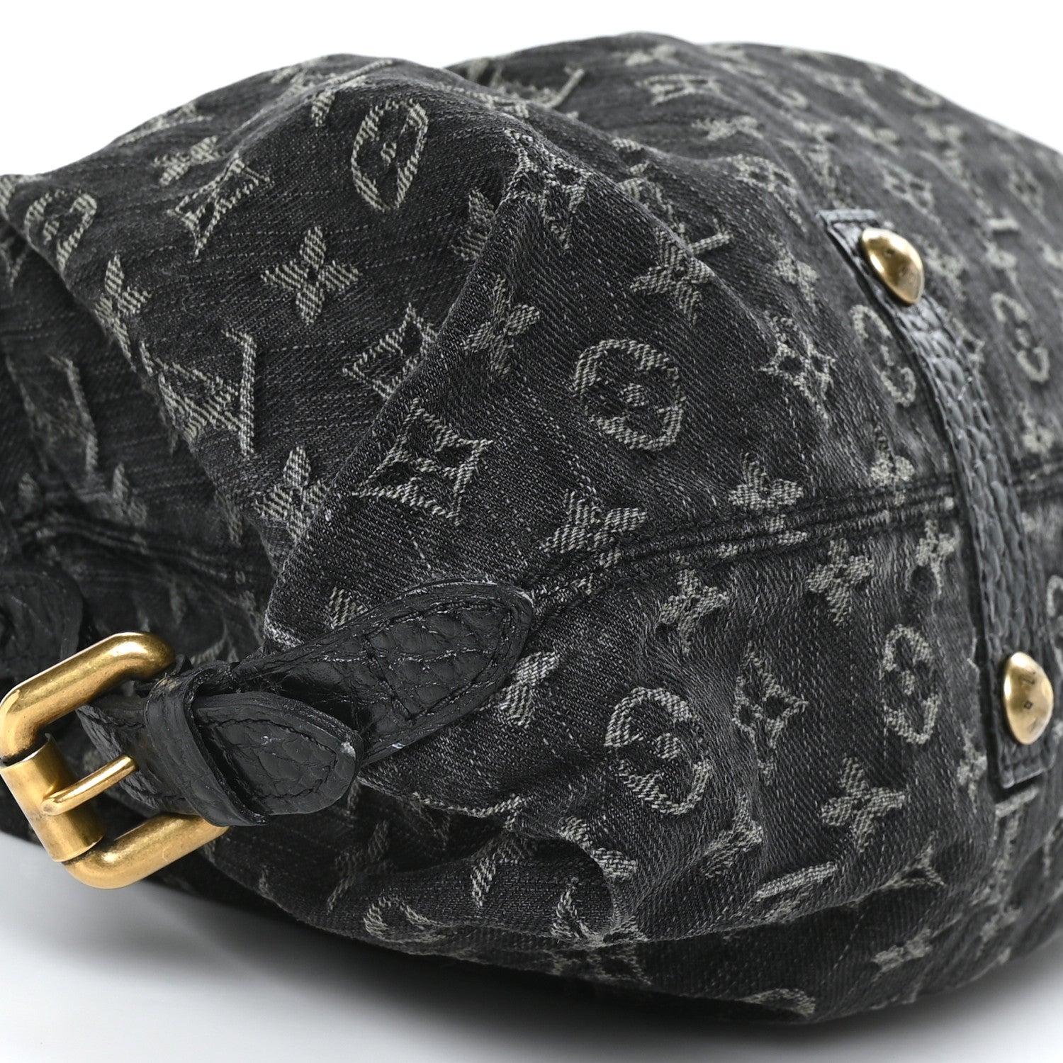 Louis Vuitton Denim Neo Cabby MM Black 7 of 9