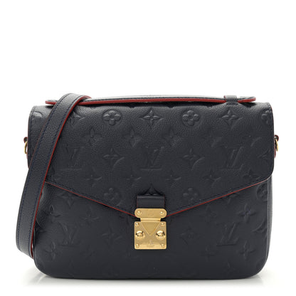 Louis Vuitton Empreinte Pochette Metis Marine Rouge 1 of 11
