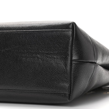 Chanel Caviar CC Shoulder Bag Black 10 of 10