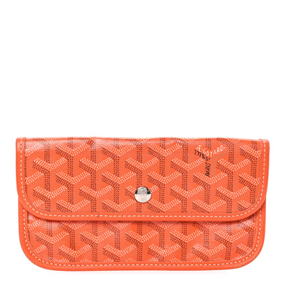 Goyard Goyardine Pouch Orange 1 of 7