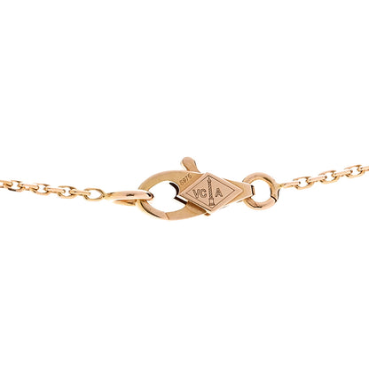 Van Cleef & Arpels 18K Rose Gold Sweet Alhambra Pendant Necklace 5 of 8