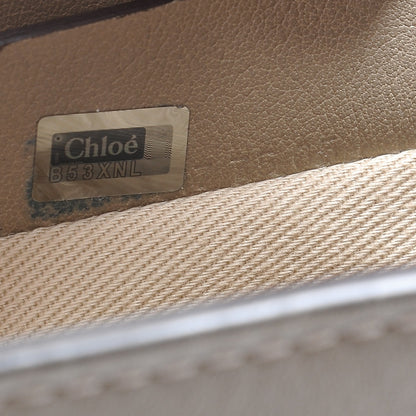 Chloe Suede Calfskin Mini Faye Backpack Motty Grey 9 of 9