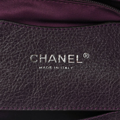 Chanel Glazed Calfskin Large On The Road Tote Purple 6 of 12