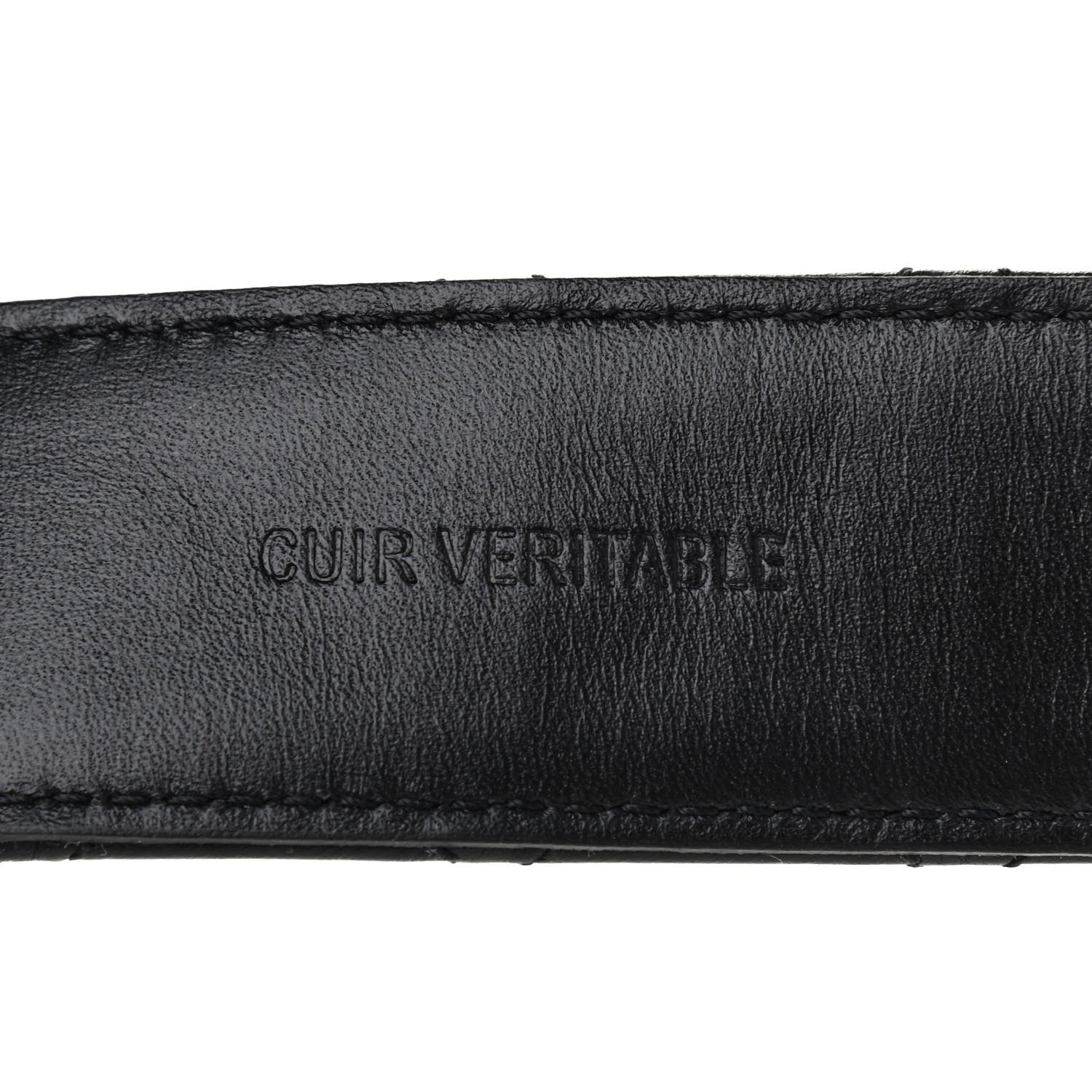 Chanel Calfskin Quilted CC Chain Belt 75 Black 3 of 7