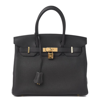 Hermes Togo Birkin 30 Black 1 of 10
