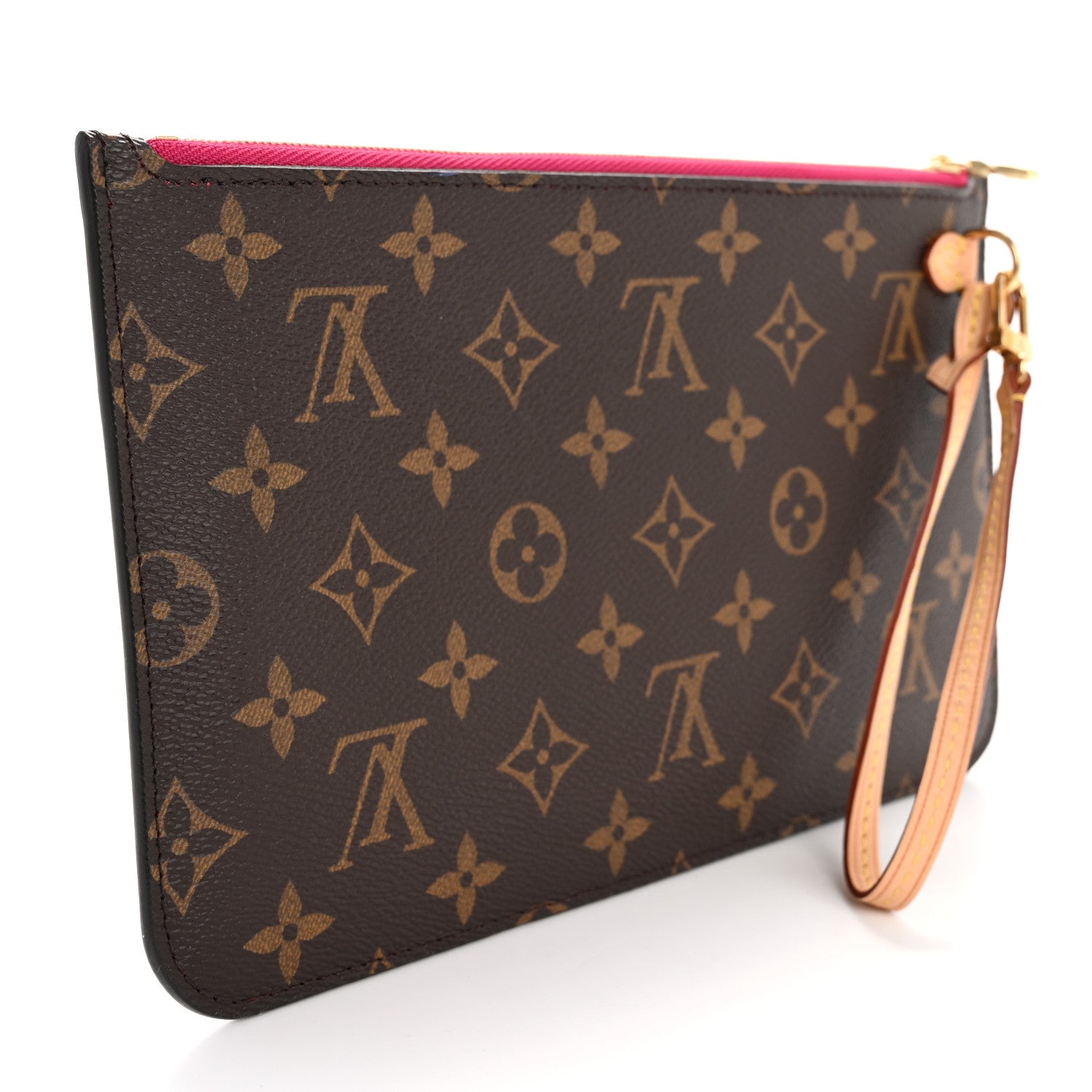 Louis Vuitton Monogram Neverfull MM GM Pochette Pivoine 3 of 9