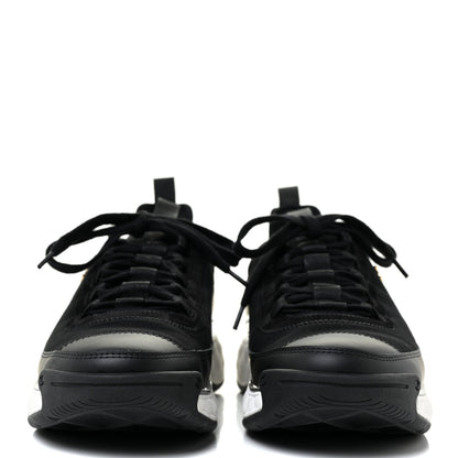 Chanel Velvet Calfskin Mixed Fibers CC Sneakers 40.5 Black 2 of 9