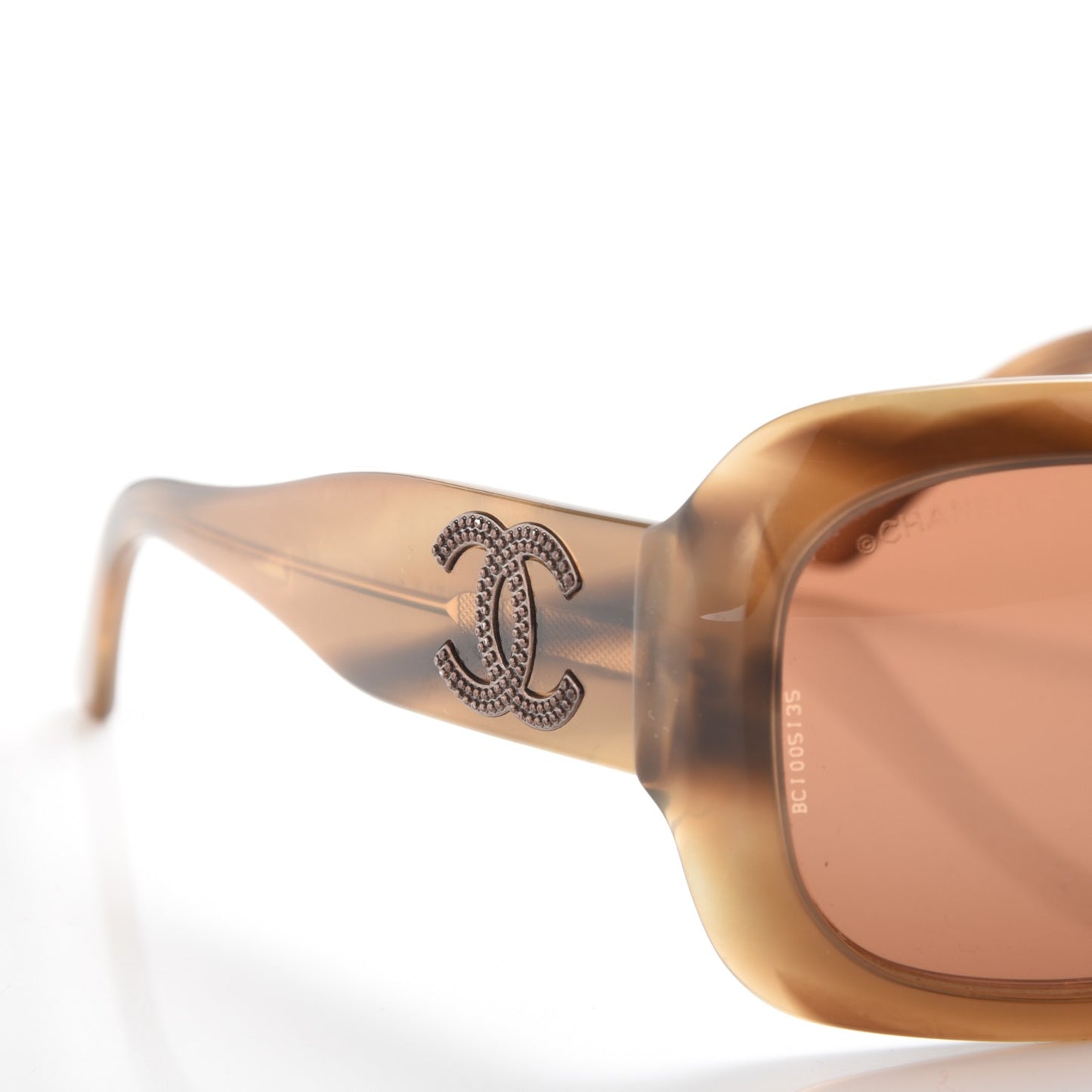 Studded CC Sunglasses 5102 Tortoise