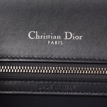 Christian Dior Metallic Patent Micro-Cannage Medium Diorama Flap Bag Pink 6 of 9