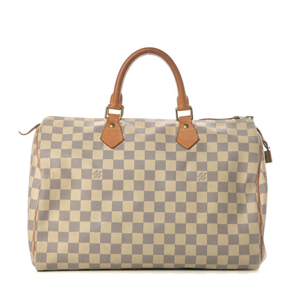 Louis Vuitton Damier Azur Speedy 35 1 of 18