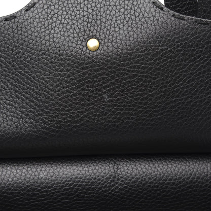 Gucci Calfskin Small GG Marmont Top Handle Bag Black 13 of 13