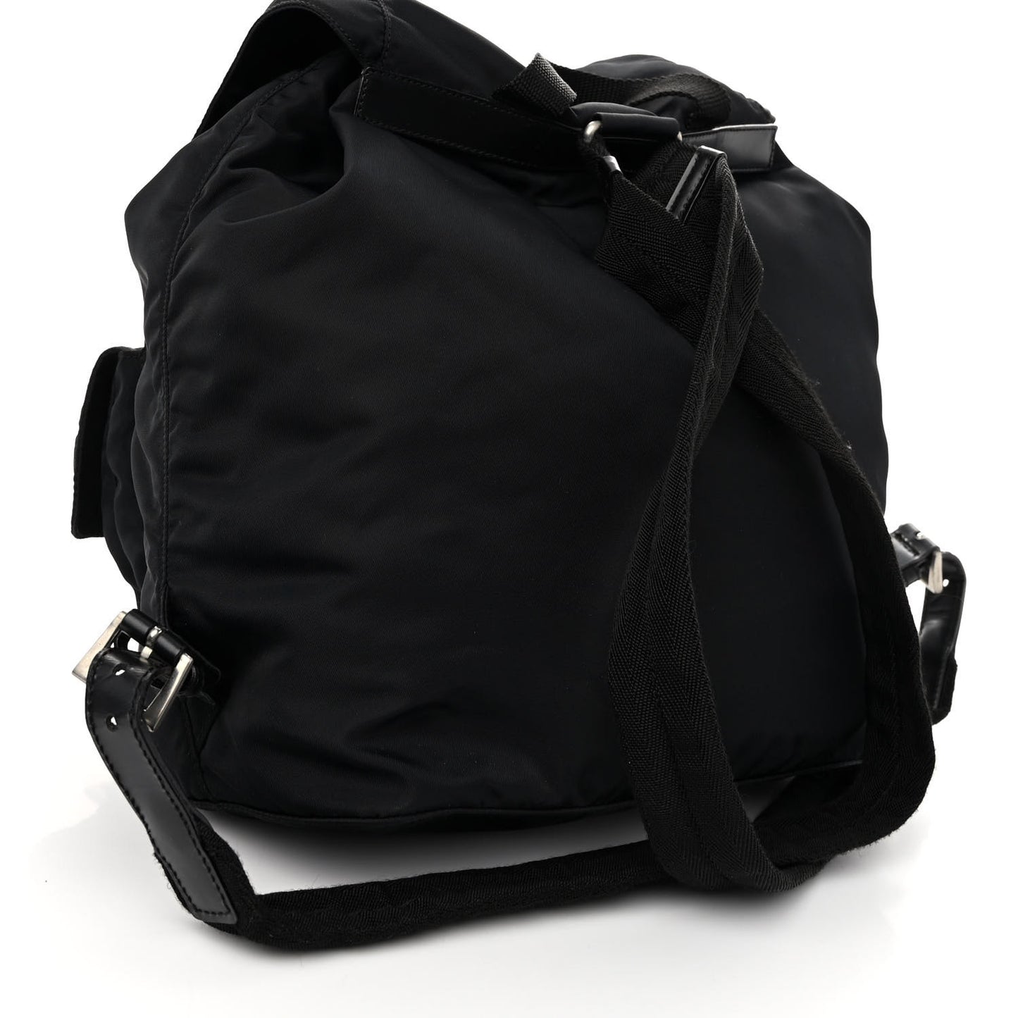 Nylon Vela Medium Backpack Black
