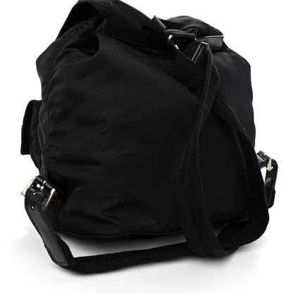 Prada Nylon Vela Medium Backpack Black 3 of 9
