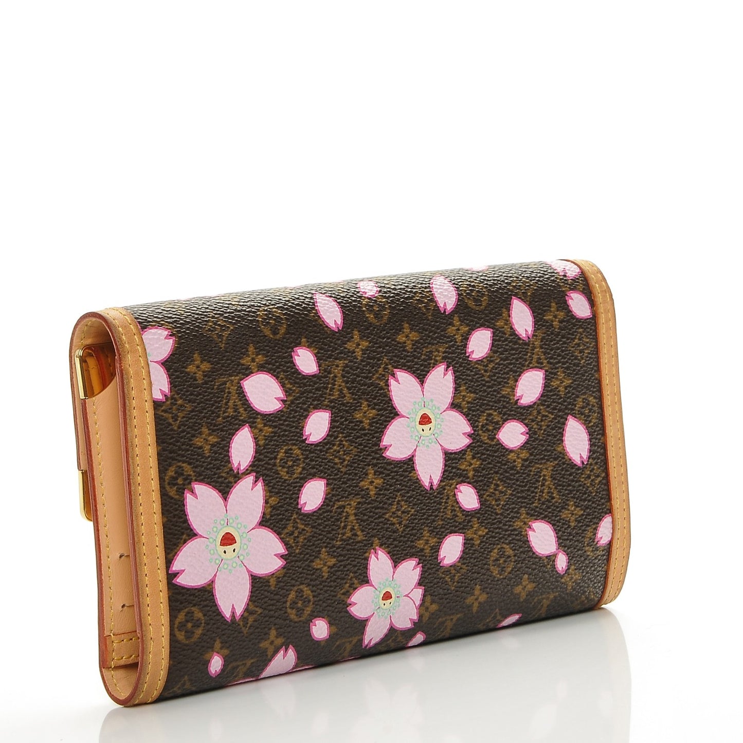 Monogram Cherry Blossom Porte Tresor International Wallet Brown