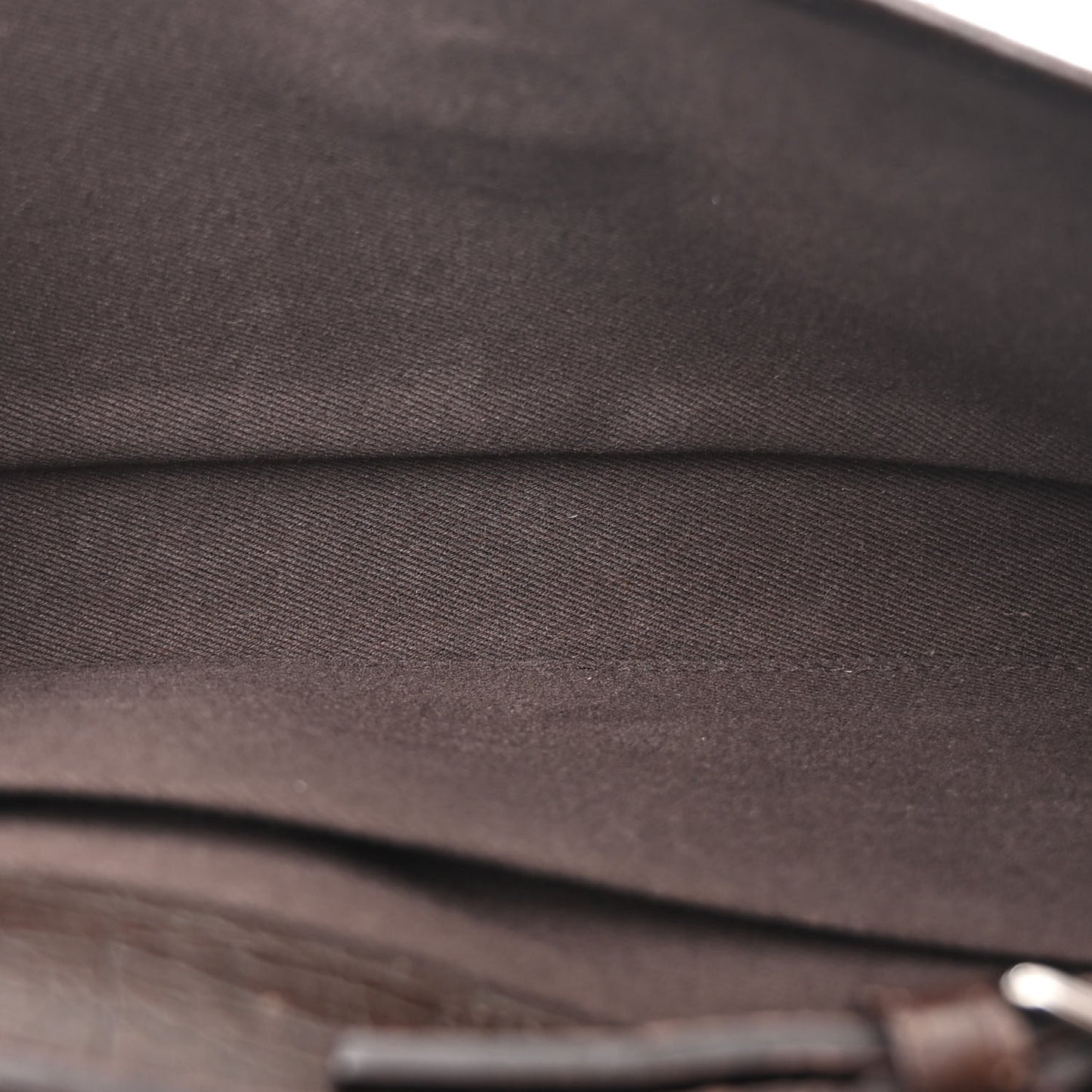 Monogram Bamboo Bar Clutch Dark Brown