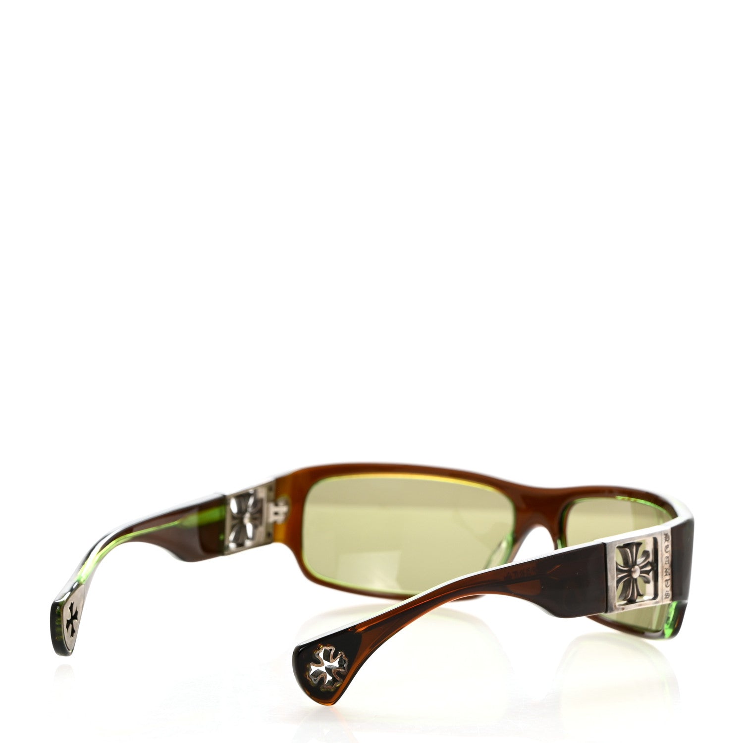 Chrome Hearts REJECTED Sunglasses Brown Green 4 of 7