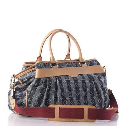 Louis Vuitton Denim Raye Cabas GM 4 of 10