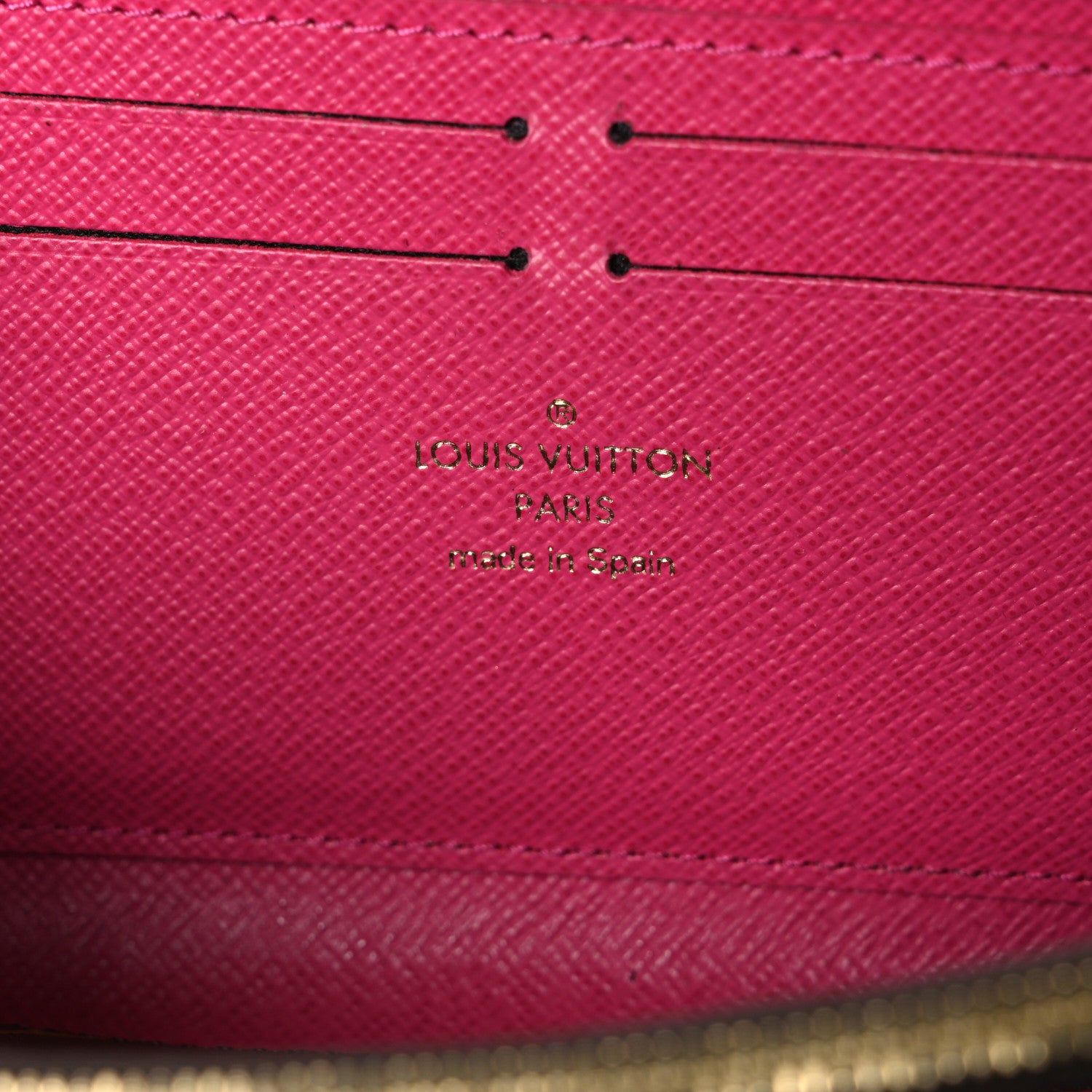 Louis Vuitton Monogram Blooming Flowers Clemence Wallet 6 of 7
