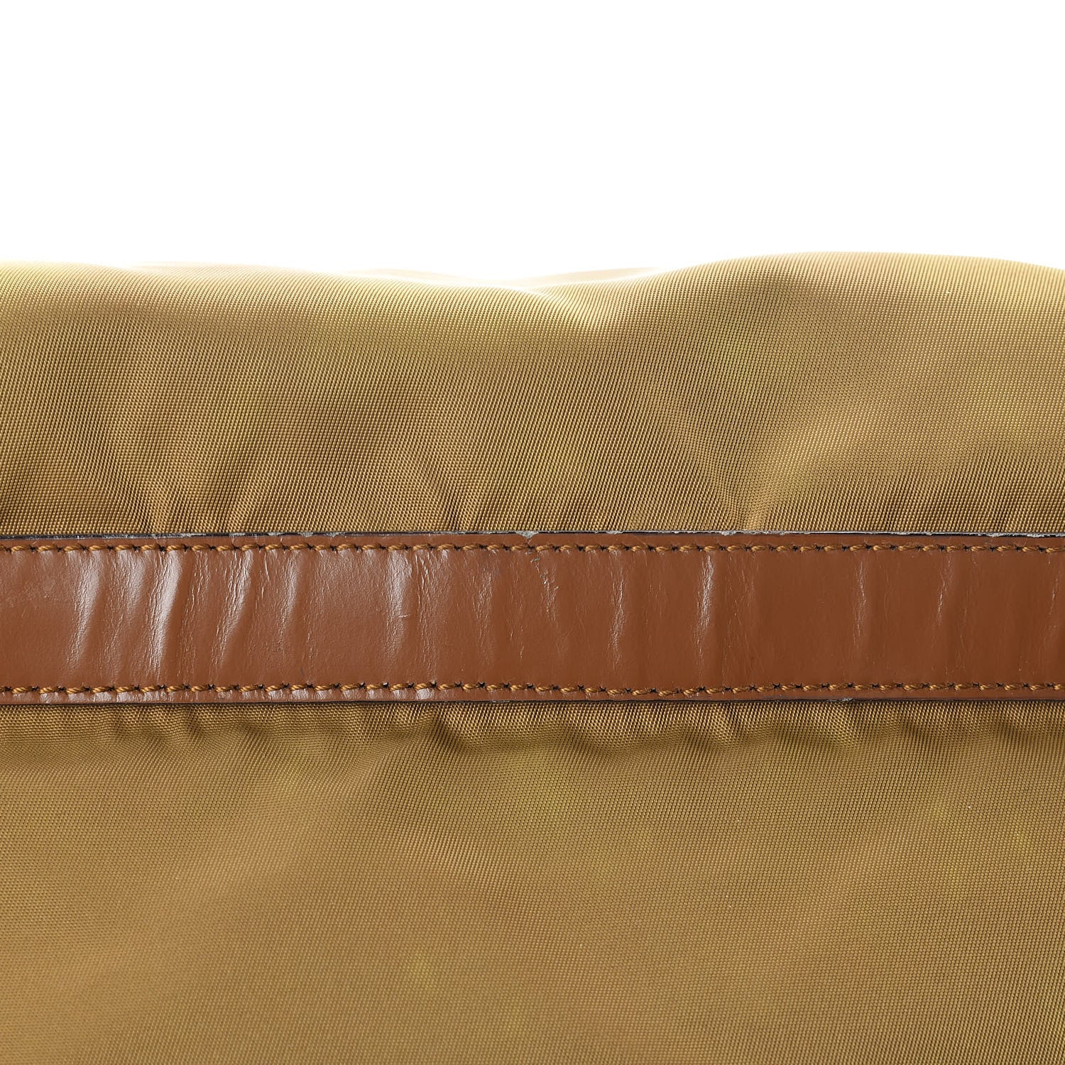 Prada Tessuto Nylon Vela Sport Messenger Bag Brown 9 of 13