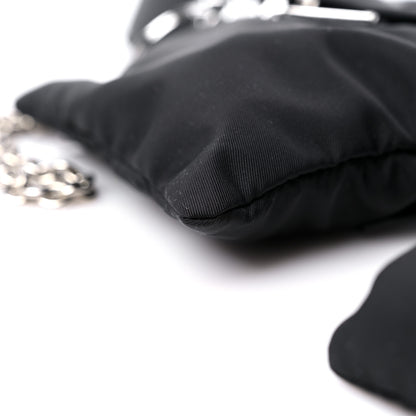 Prada Tessuto Nylon Saffiano Belt Bag 100 40 Black 8 of 11