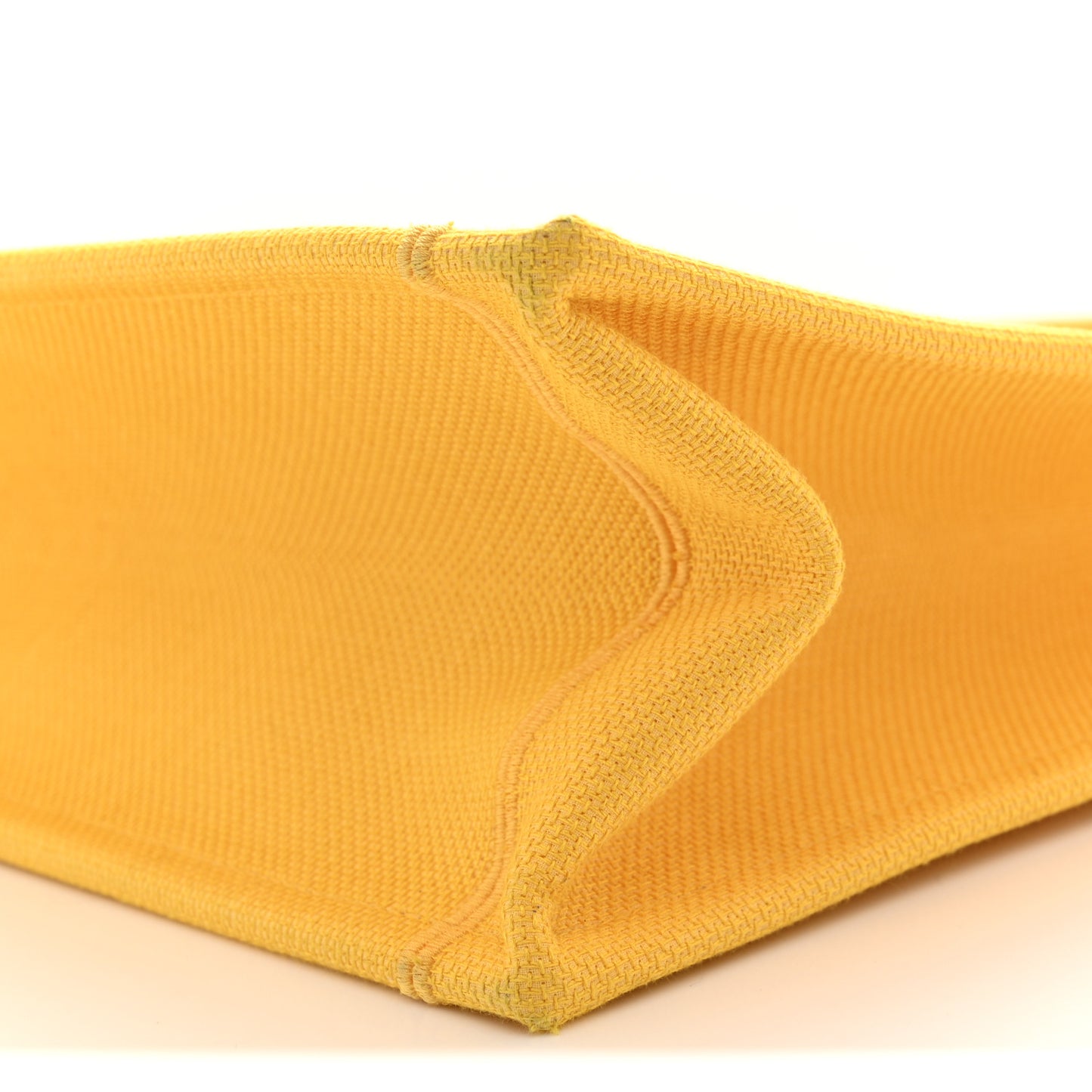 Canvas Embroidered Book Cover Medium Book Tote Yellow Red