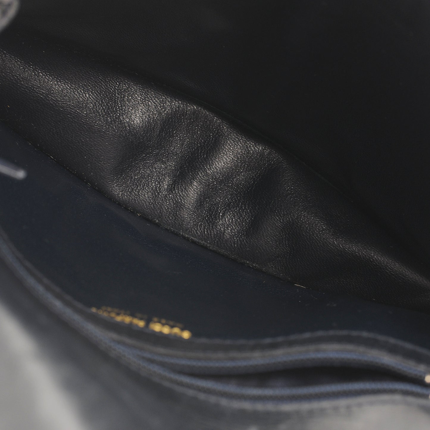 Monogram Web Cosmetic Case Accessories Pouch Navy