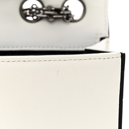 Chanel Lambskin Mademoiselle East West Flap White 11 of 11
