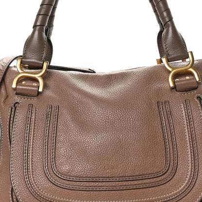 Chloe Calfskin Medium Marcie Satchel Nude 8 of 13