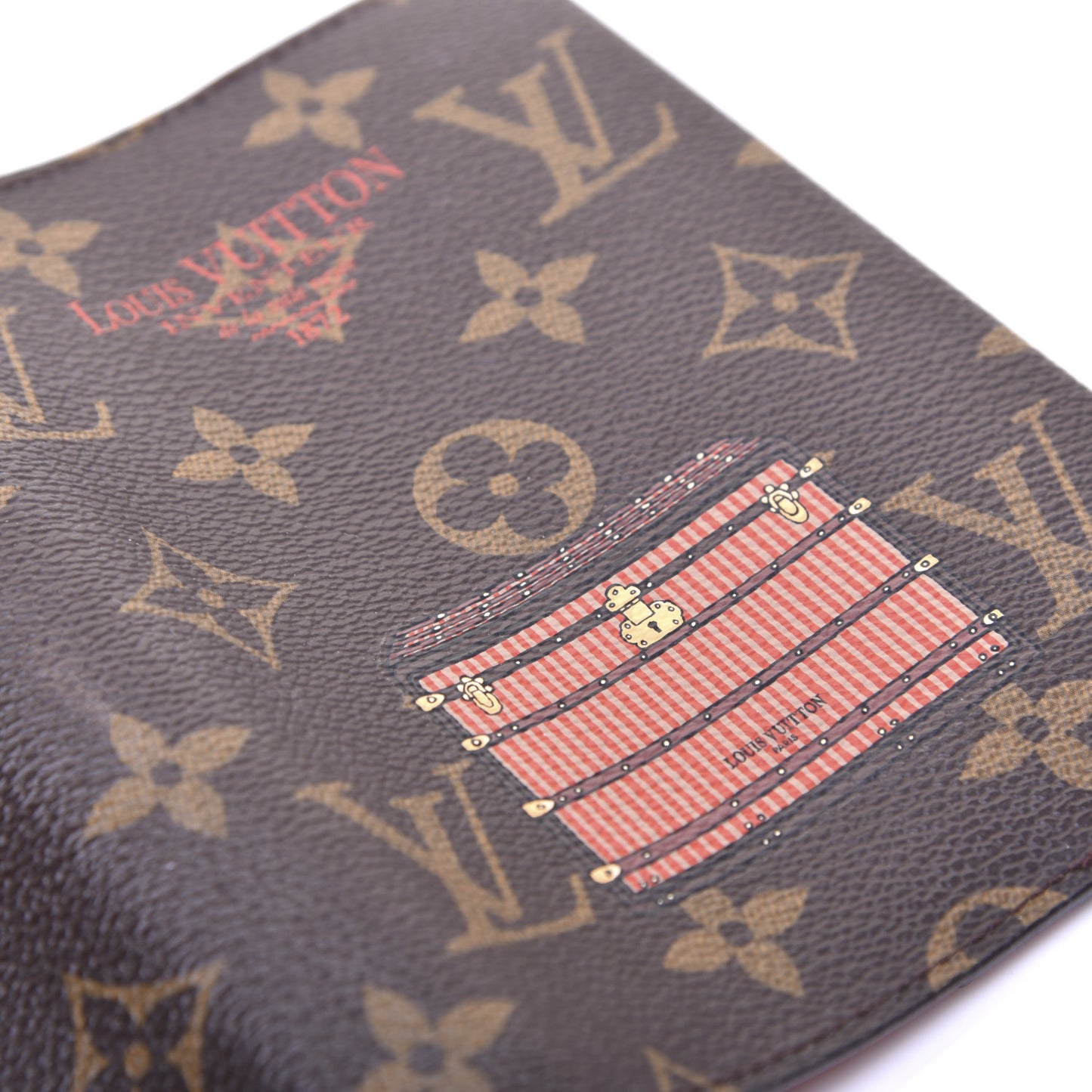 Monogram Trunks and Locks Passport Cover